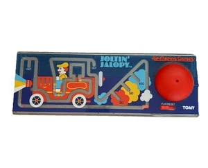 Vintage! TOMY Joltin Jalopy Air-Mazing Challenge Labyrinth Tasche Reisespiel Japan SCHÖN! - Bild 1 von 8