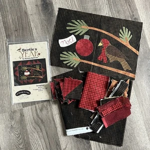 Bertie's Year Pattern & Fabric Quilt Kit December Bonnie Sullivan - Started - Picture 1 of 5