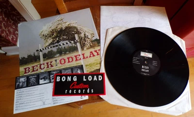 Beck Odelay RARE Original Press Bong Load Records w Sticker & Insert 1996 LP - Image 1 of 4