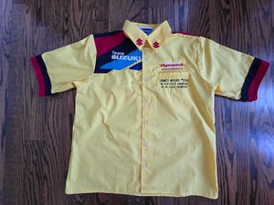 VINTAGE TEAM SUZUKI OFFICIAL RACE GEAR BELÜFTET PIT GEAR MOTOCROSS SIZE SMALL - Bild 1 von 18