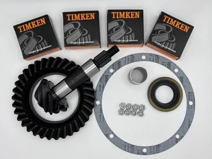 Ford English crown wheel and pinion 5.29 cwp also Timken bearing rebuild kit - Picture 1 of 8