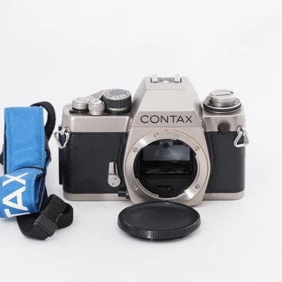 CONTAX S2 Silver Body 35mm Filmkamera [Near Mint w/Strap] #12300 - Bild 1 von 4