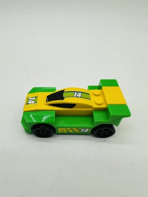 General Mills Lego Racers Green and Yellow #14 Toy Car 2009 - Image 1 of 4