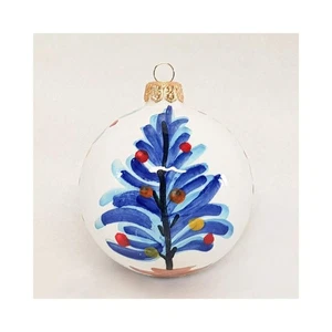 Palline di Natale in ceramica dipinte a mano italiane ornamento di thatsArte.com - Derut... - Foto 1 di 3