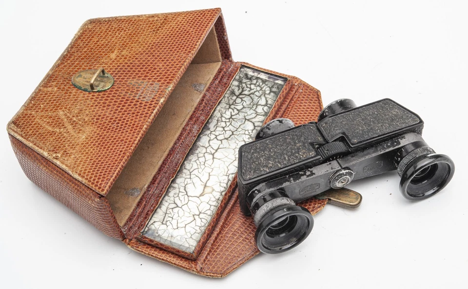 Carl Zeiss Theatis 3.5x15 Antique Vintage Retro Theater Binoculars Opera Glasses - Image 1 of 4