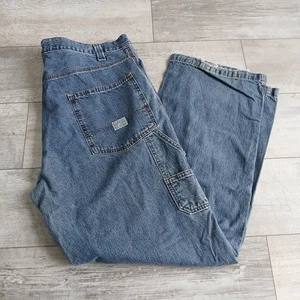 Pantalones de mezclilla Signature by Levi Strauss & Co. Carpenter para hombre W40 L32 azul - Imagen 1 de 14