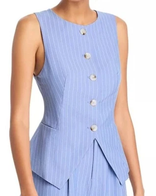 Chaleco a Rayas AQUA Azul/Blanco XXS Foto 1 de 4