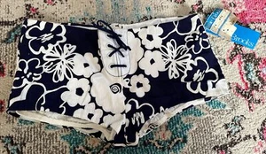 De Colección Nuevo de Lote Antiguo Bobbi Brooks Años 50 60 Talla 15 Floral Estilo Pin Up Traje de Baño Parte Inferior BE - Imagen 1 de 9