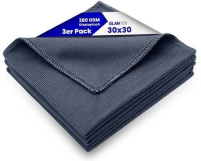 Glasses cleaning cloth display cloth cleaning cloths microfiber cloth 30 x 30 cm large GLANTEX