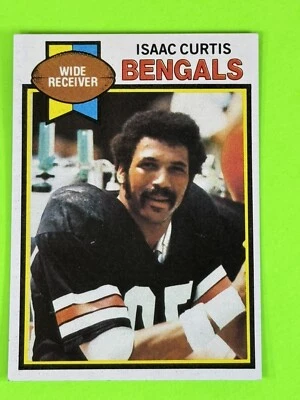 1979 Topps Isaac Curtis #395 Cincinnati Bengals San Diego St.  - Image 1 of 2