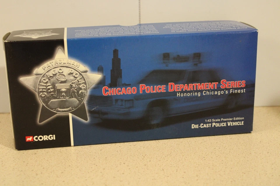 Corgi Classics #US06004 1974 Dodge Monaco - Chicago Police Department  Ltd Ed - Image 1 of 4