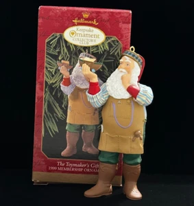 Hallmark MEMBERSHIP Ornament 1999 The TOYMAKER'S GIFT - NEW IN BOX - Picture 1 of 5