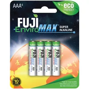 AAA EnviroMAX Alkaliakku (4) Fuji neuartige Batterien - FUG4400BP4 - Bild 1 von 1