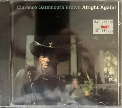 Clarence Gatemouth Brown- Alright Again!-CD- Brand New Sealed Foto 1 de 2