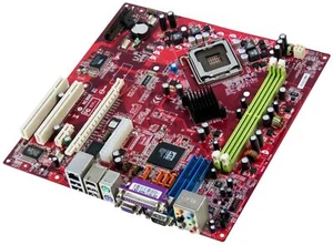MSI MS-7248 Ver:2.0 LGA775 2x DDR2 Ati RC410 Pcie PCI Motherboard - Picture 1 of 2