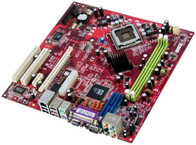 MSI MS-7248 Ver:2.0 LGA775 2x DDR2 Ati RC410 Pcie PCI Motherboard - Image 1 of 2