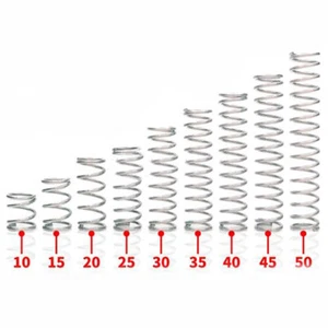 10pcs Stainless Steel Spring Compression Pressure Small Spring 0.4/0.7/0.8/1.0mm - Picture 1 of 6