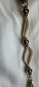 Taxco Silber und Onyx Armband 7,25" - Bild 1 von 6