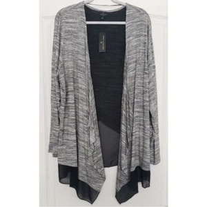 Worthington Woman Lightweight Open Front Cardigan Size 3X Athleisure Travel - Picture 1 of 5
