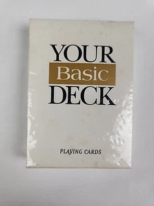 Carte da gioco IL TUO MAZZO BASE mazzo di carte sigillato mai aperto made in USA - Foto 1 di 4
