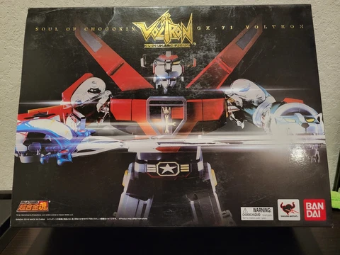 Bandai Tamashii Nations Soul of Chogokin GX-71 Voltron Metal Build Cover