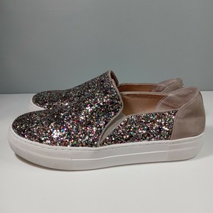 glitter athletic shoes