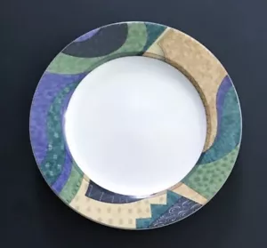 Vintage Studio Nova Concepts Salad Plate 8 1/4" Replacement Geometric Pattern - Picture 1 of 3