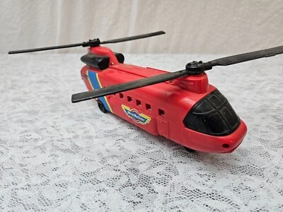 Micro Machines Red Cargo Transport Chopper - Image 1 of 4