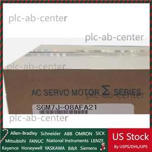 ONE NEW SGM7J-08AFA21 Servomotore Spedizione Rapida US Stock 1PZ - Foto 1 di 3