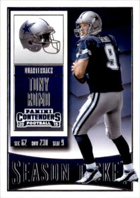 Tony Romo 2015 Panini Contenders Card #87 - Image 1 of 2
