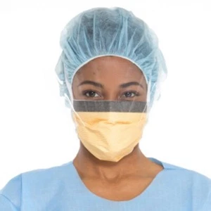 Econo-med Tie on Face Mask with Protective Visor Eye Shield, disposable x1 - Picture 1 of 1