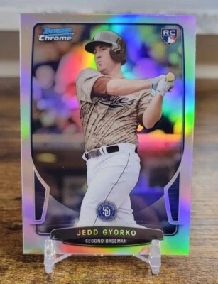 2012 Bowman Chrome Draft Refractor Jedd Gyorko дебютант No31 Padres RC короткий тираж - Изображение 1 из 2