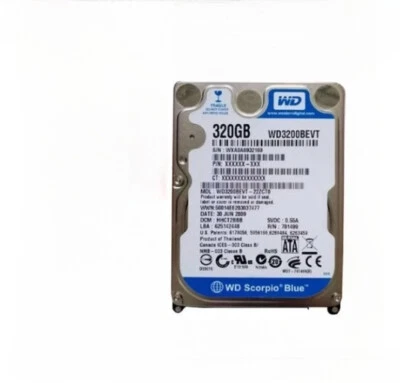 For Western Digital WD3200BEVT 320G 2.5-inch notebook mechanical hard drive - Image 1 of 2
