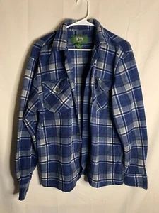 Camisa abotonada de franela de peso medio transpirable M Still Water Supply Co para hombre - Imagen 1 de 4