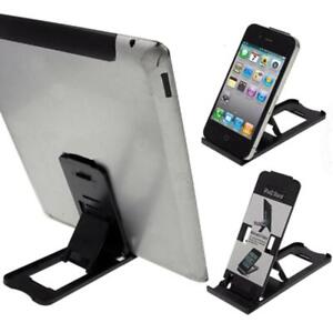 IPad Tablet iPhone Tischständer Handy Klappbar Tragbar Halterung schwarz