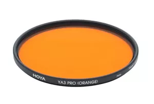 HOYA YA3 Pro (Orange) FILTER 52mm, For Balancing Contrast,for sunsets, seascapes - Picture 1 of 2