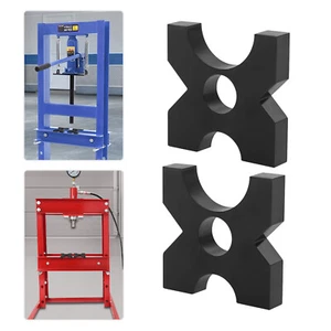 Modern H Frame Hydraulic Shop Press Plate 2-Pcs Black Iron Press Plates 12.7cm - Bild 1 von 22