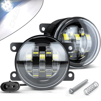 Fit For 2013-2016 Ford Fusion Clear Lens Front Bumper Fog Lights Left&Right Side - Image 1 of 4