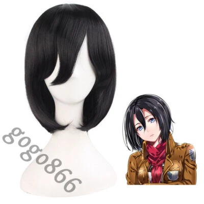 Attack on Titan Daily Mikasa·Ackerman Hairpiece Cosplay Periwig Nature - Image 1 of 4