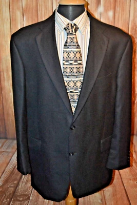 John W Nordstrom Men Loro Piana Cashmere 2 Front Button Sports Coat Sz 46LT - Image 1 of 4