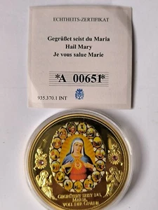 Medaille  Heilige Maria gegrüsst seiest Du Ave Maria - Bild 1 von 2