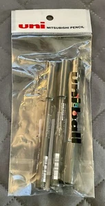 3 Uni POSCA PC-1Mr Blk MITSUBISHI PENCIL Paint Markers Ultra-Fine Pin Tip 0.7mm - Picture 1 of 15