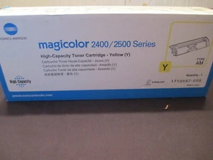 KONICA MINOLTA Magic Color 2400 2500 Series High Capacity Tonerkassette Gelb - Bild 1 von 3