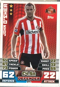 Topps English Premier League 2014-2015. Match Attax #274 John O'Shea - Zdjęcie 1 z 1