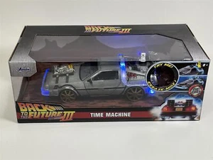 Back To The Future III Rails Delorean Time Machine 1:24 Scale Jada 253255073 - Picture 1 of 10