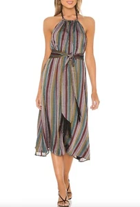 HOUSE of HARLOW 1960 x REVOLVE Cecily Midi Halter Dress - Size M / NWT - Picture 1 of 9