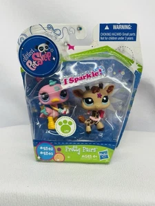 Littlest Pet Shop LPS I Sparkle Pretty Pairs #2348 #2349 Set - Bild 1 von 3
