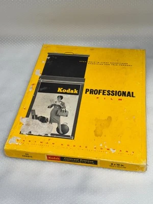 RARE 1962 Kodak 8x10in Contrast Process Panchromatic Black and White Film Frozen - Image 1 of 4