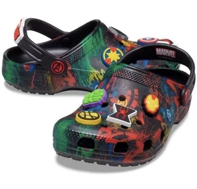 Zueco Crocs clásico Marvel Avengers para niños talla J2 Foto 1 de 4