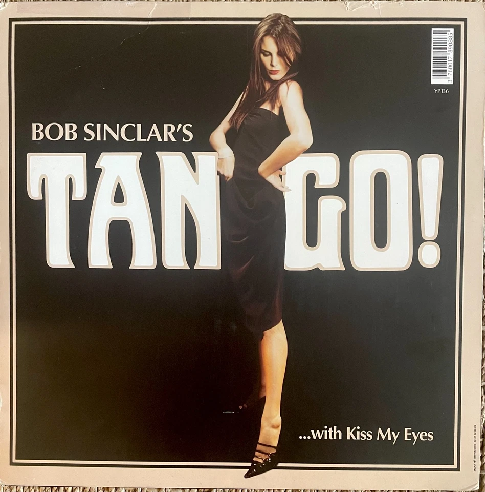 HOUSE 12" "KISS MY EYES" TANGO! BOB SINCLAR ( YELLOW 2003) FRENCH IMPORT - Image 1 of 1